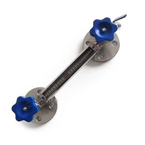 Flanged Tubular Level Gauge With Stainless Steel Sleeves